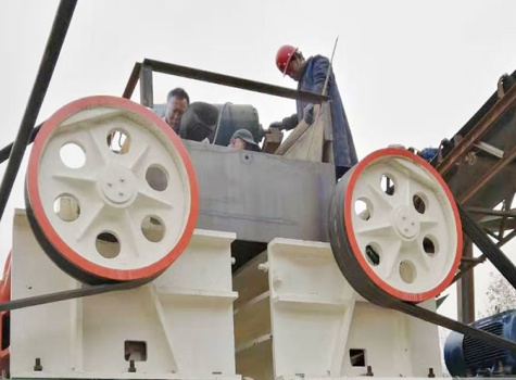 Instalación y puesta en marcha de la trituradora